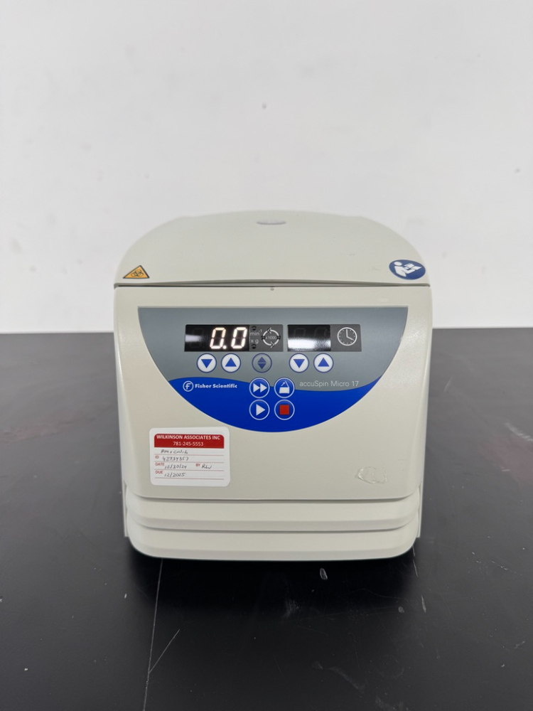 Image of Fisher Scientific accuSpin Micro 17 Centrifuge